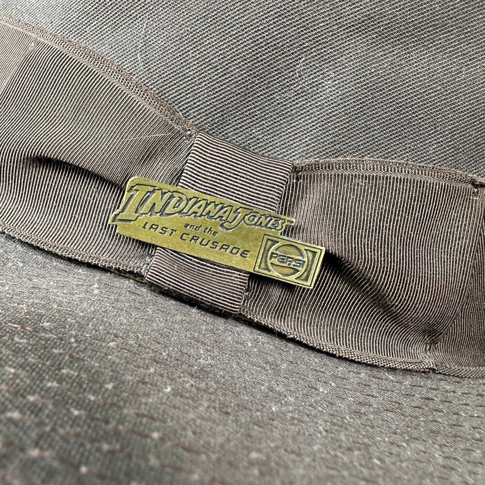 Vintage Stetson Indiana Jones Hat 1989 Size Medium 7-7 1/8 Movie Memorabilia - Picture 6 of 16